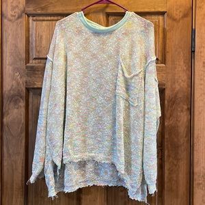 Boutique Multicolored lightweight women’s sweater